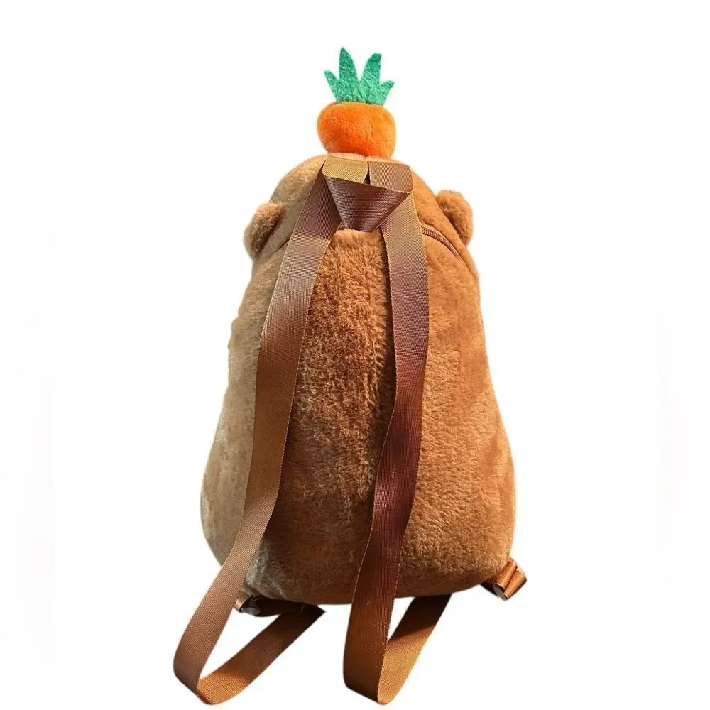 Kids Brown Plush Backpack(NWOT)